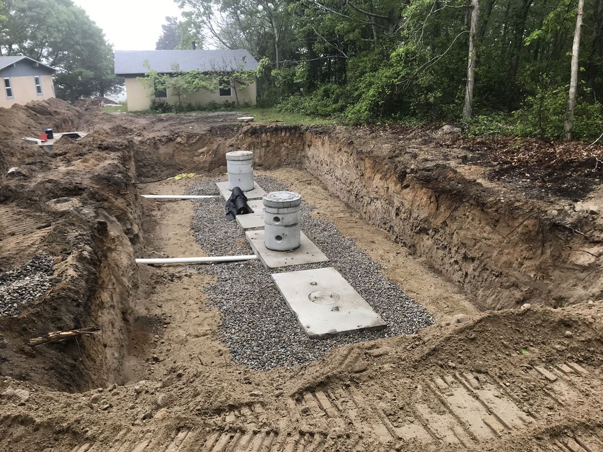 Wareham septic install